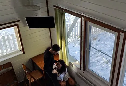 Русская мачеха сегодня готова мне наконец-то сосать и давать свою бритую зрелую киску